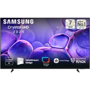 Samsung 55" Class Crystal Ultra HD 4K HDR 2025 Smart TV 55U8000F/ Free contents by Samsung TV Plus