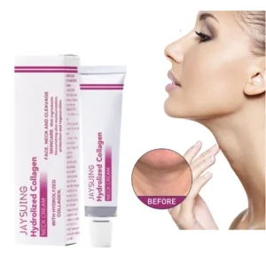 Jaysuing Skin Repairing Firming Tightening Collagen Neck And Face Cream - 40g