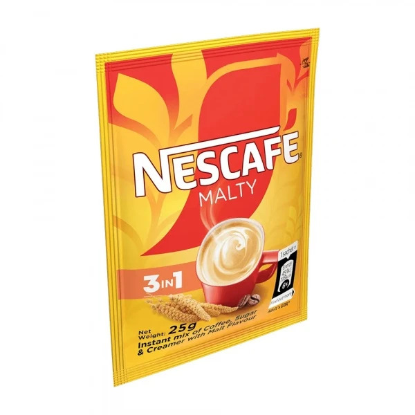 Nescafe 3 in1 Malty Coffee - 25g X 10 Sachets